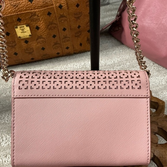 Kate Spade New York Cedar Street Perforated Cami Crossbody in Pink BNWOT - Picture 2 of 9